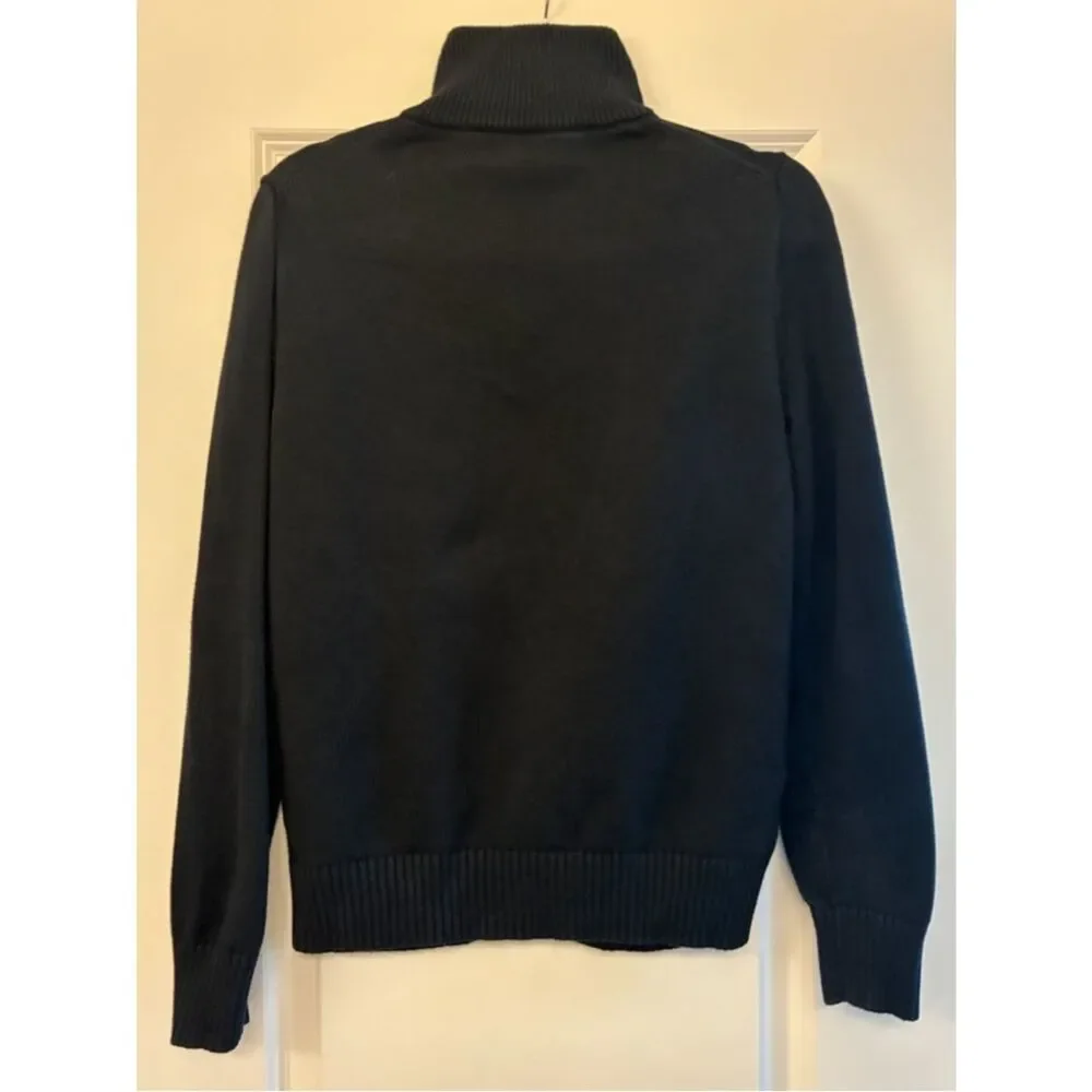 J.CREW Heritage 100% Cotton Half Zip Sweater Quarter Zip Men’s Size Small